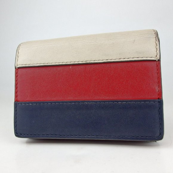 Rare Authentic GUCCI 476072・525040 Queen bee wallet leather/Rhinestone[Used] - Picture 2 of 11